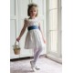 Grace Dress with Pearl Hand Smocking and Silk Sash Grace Dress with Pearl Hand Smocking and Silk Sash