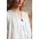 Cleopatra Jacket Latte Stripe with Coffee Cream Hand Smocking Edition 4 Cleopatra Jacket Latte Stripe with Coffee Cream Hand Smocking Edition 4