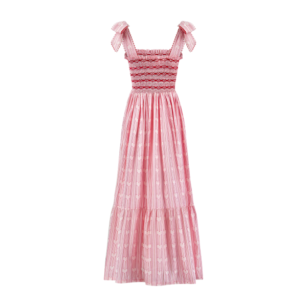 Grace Hopper Dress Love Heart Weave with I Heart You Hand Smocking Grace Hopper Dress Love Heart Weave with I Heart You Hand Smocking
